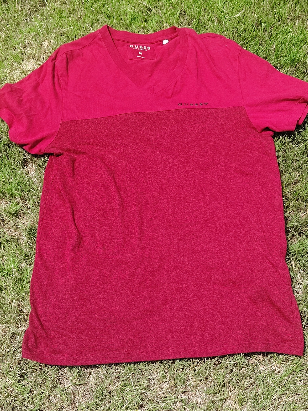 Burgundy Guess Shirt